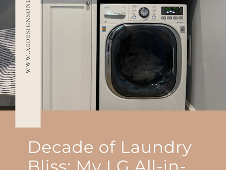 Decade of Laundry Bliss: My LG All-in-One Washer-Dryer Journey