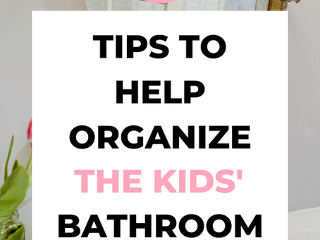 Splash into Style and Function: Tips for Designing and Organizing Your Kid's Bathroom