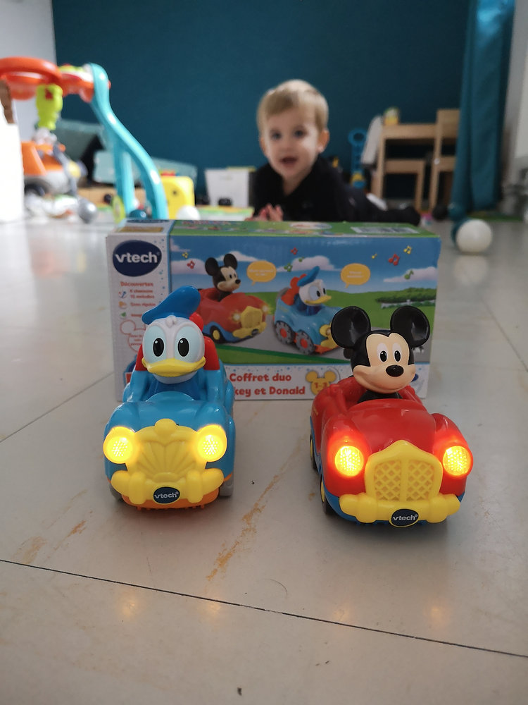 Tut tut Bolide maxi grue interactive VTech avec 3 voitures - Jeux & Jouets Tut tut Bolide maxi grue interactive VTech avec 3 voitures - Jeux & Jouets