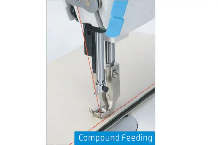 Thumbnail: Jack JK-2060 Automatic Walking Foot Direct Drive Sewing Machine - Large Arm