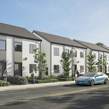 3D Residential House Rendering