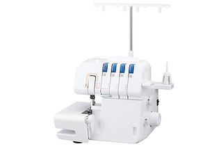 Domestic overlocker machine