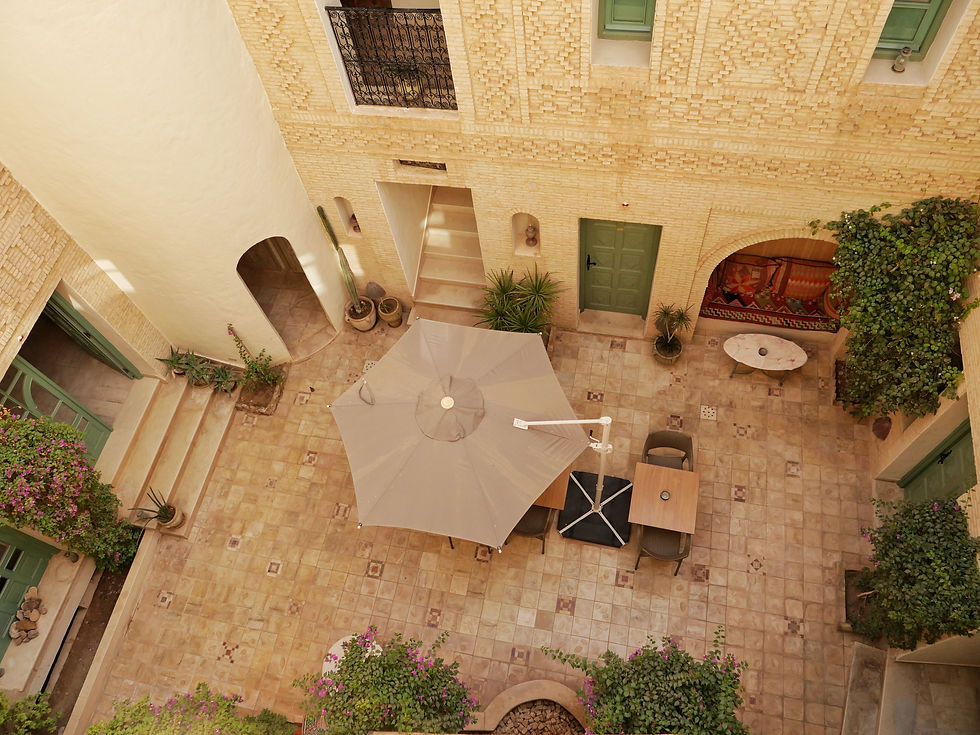 La maison d'hôte Dar Saida Beya à Tozeur en Tunisie