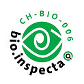 Logo von „biolospectra“ mit grünem Blatt-Design und geschwungenem Schriftzug – steht für ökologische oder biologische Produkt
