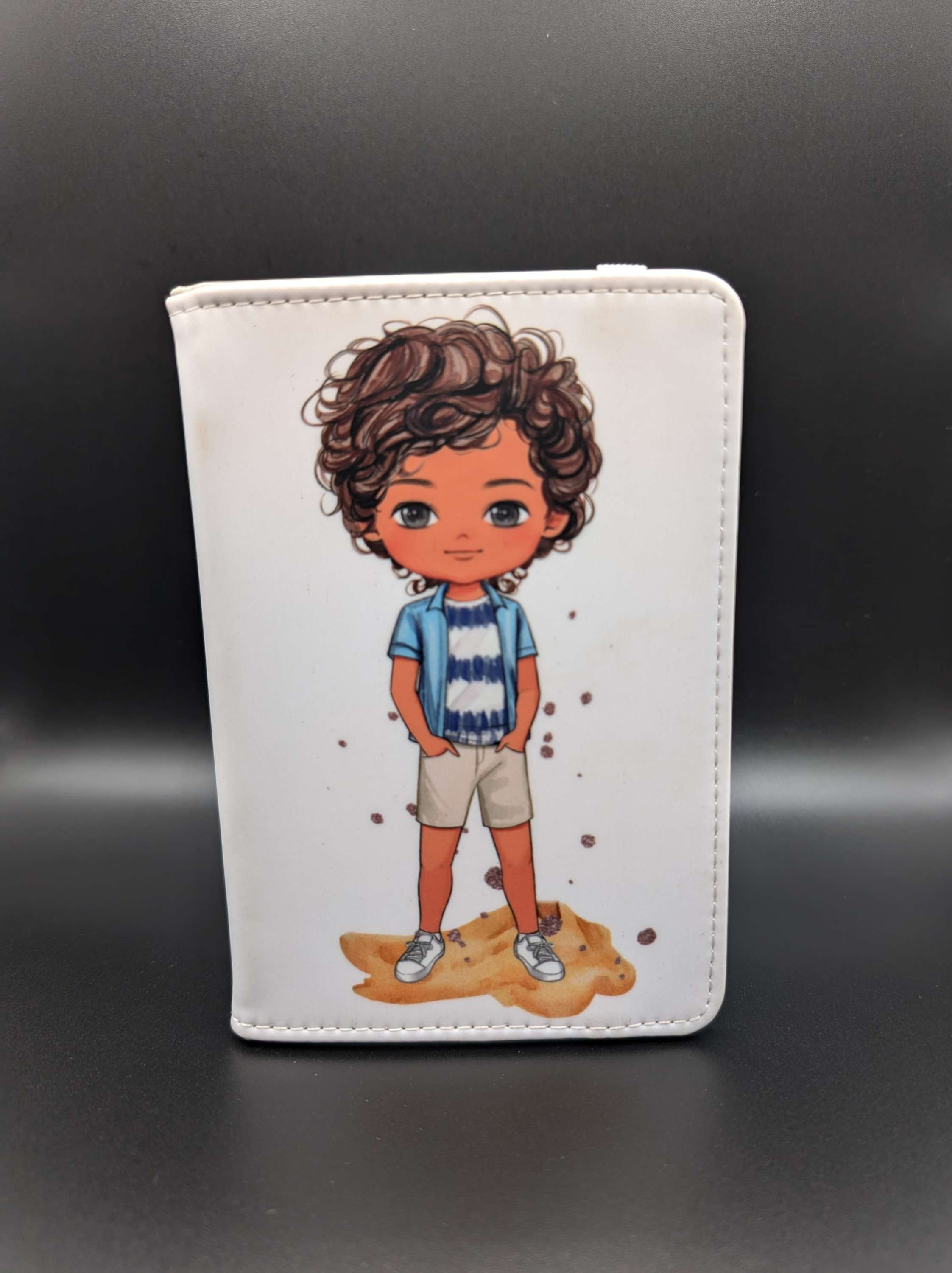 Boy on Beach Passport Cover
