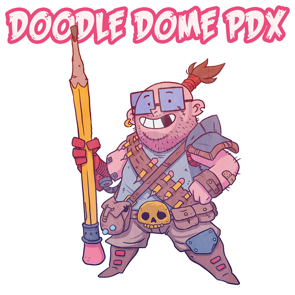 Doodle Dome PDX Drink And Draw