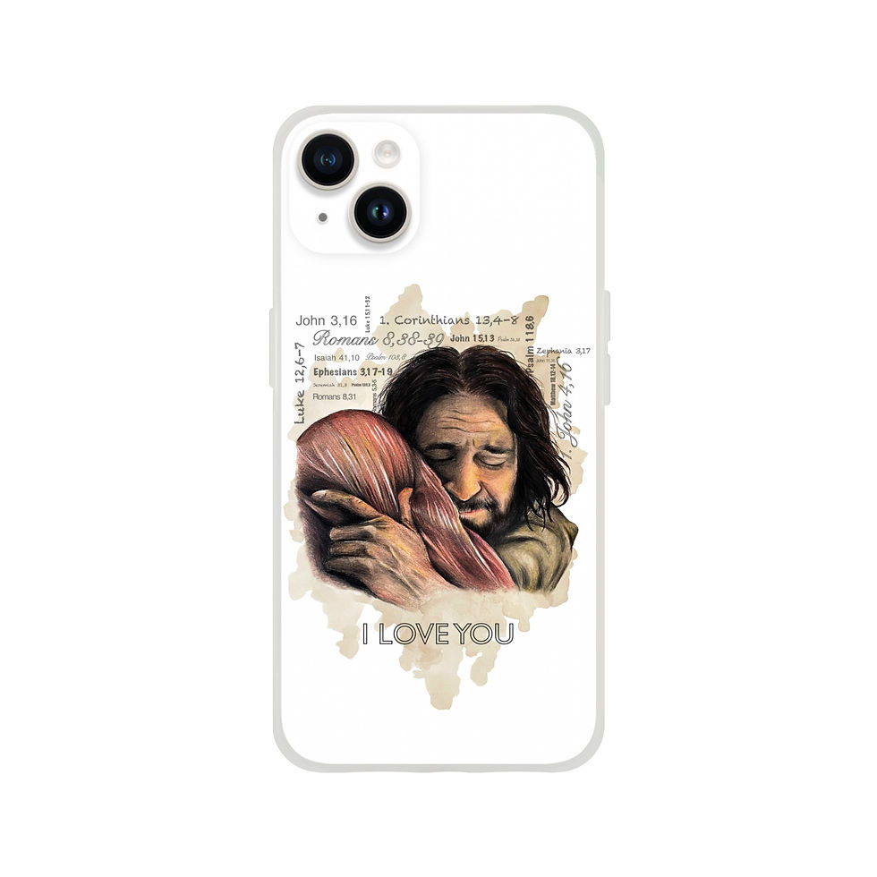 Miniaturbild: TRUE LOVE- Iphone Handyhülle (Weiß)