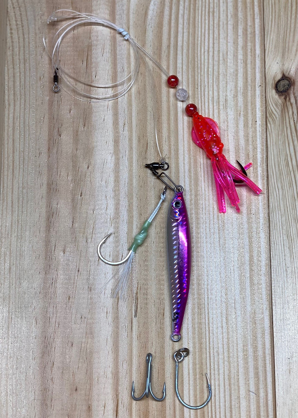 Black Sea Bass Jig Rig B2 Teaser Monomoy Tackle