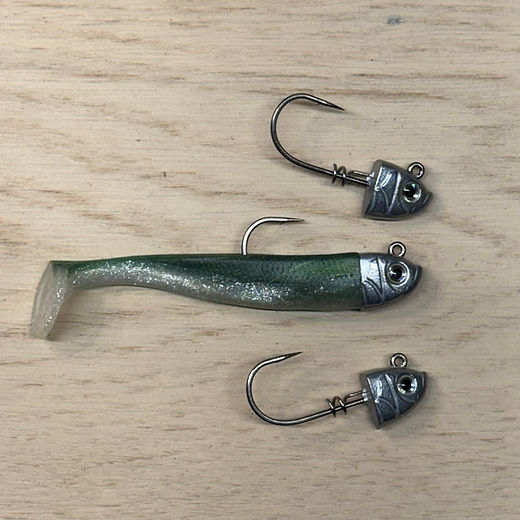SpiraLok 'Mini' 1/4 Ounce Jig Head, 3 Pack | Monomoy Tackle SpiraLok 'Mini' 1/4 Ounce Jig Head, 3 Pack | Monomoy Tackle