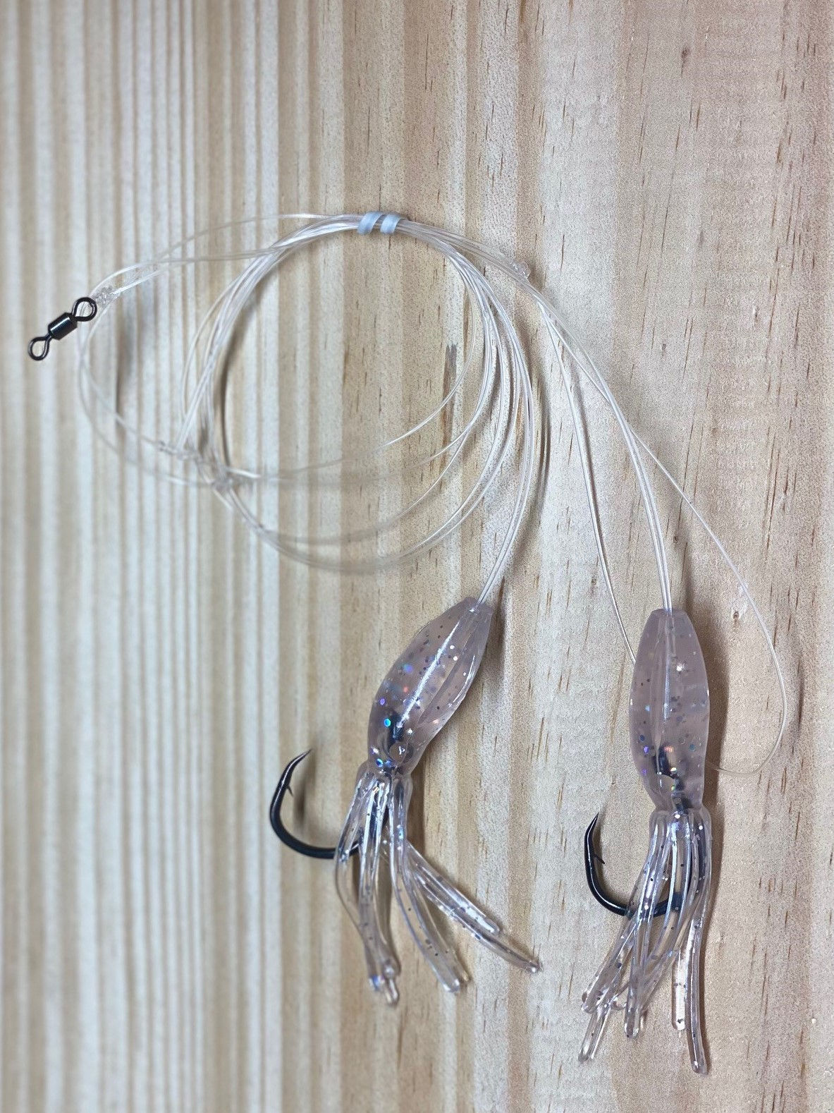 Black Sea Bass Rig - B2 - Tandem - UV Purple Haze