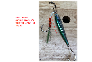Assist Jaco Hook glow JH-03 Size L Shout Pêche Hameçons Metal Jig Pe Assist Jaco Hook glow JH-03 Size L Shout Pêche Hameçons Metal Jig Pe