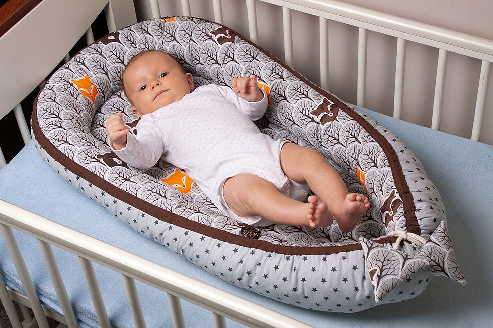 Cojín Cunita Nido Bosque Marrón