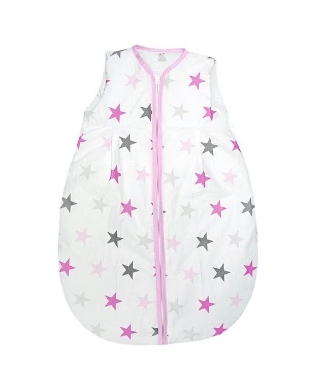 Miniatura: Mega Pack Ahorro 14 piezas textiles para tu cuna Estrellas Rosa