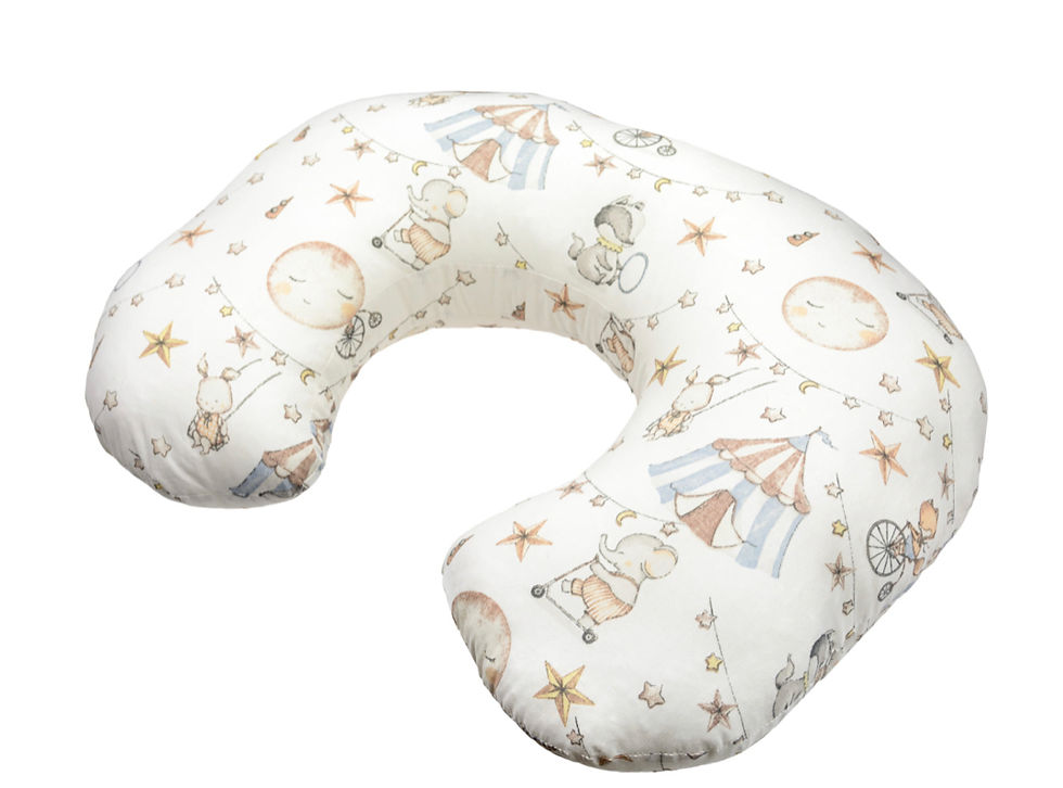 Miniatura: Pack Ahorro 13 piezas textiles para tu cuna Circus Beige