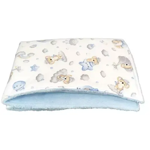 Miniatura: Pack de 2 x 1 de Mantas de Cuna Koalas Azul