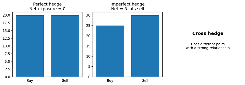 Original illustration based on the position totals used in the course’s hedging examples.