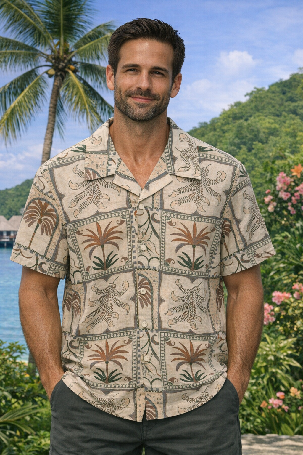 Chemise Tiffosi Kingsley 10065618 en lin-coton