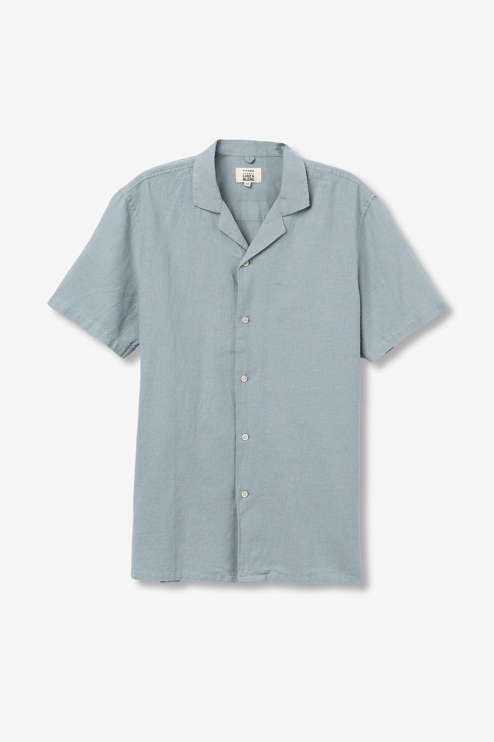 Miniature : Chemise Tiffosi en lin-coton Matthew 10065687 kaki ou bleu