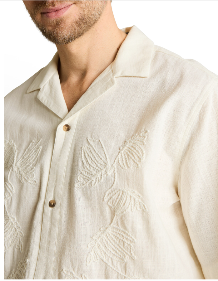 Miniature : Chemise à manches courtes et coupe régulière avec broderie Tom Tailor 1049607