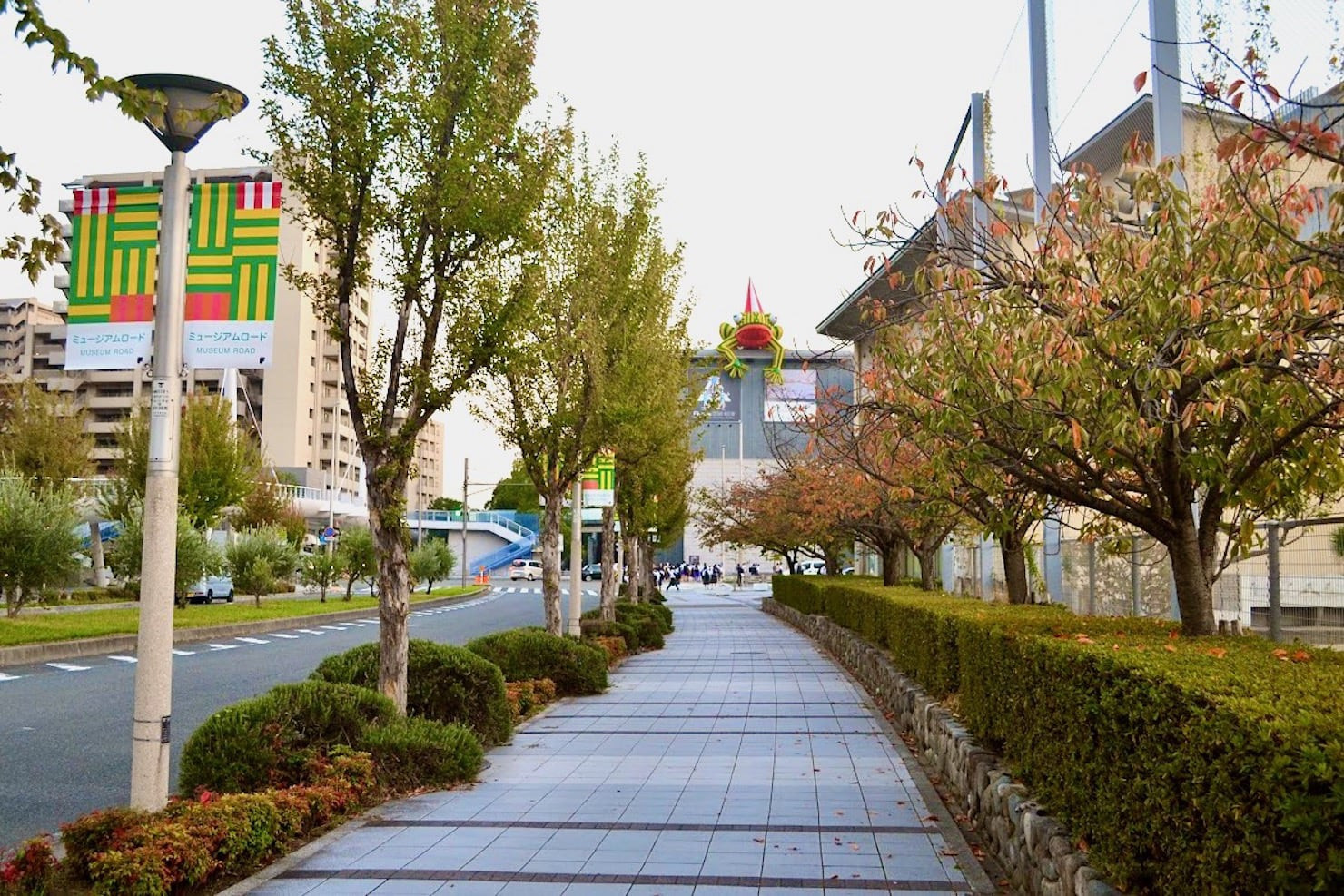 Museum Road, a walk through the streets of Kobe to encounter art.