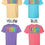 Thumbnail: Custom Polka Dot Comfort Color T-Shirt 