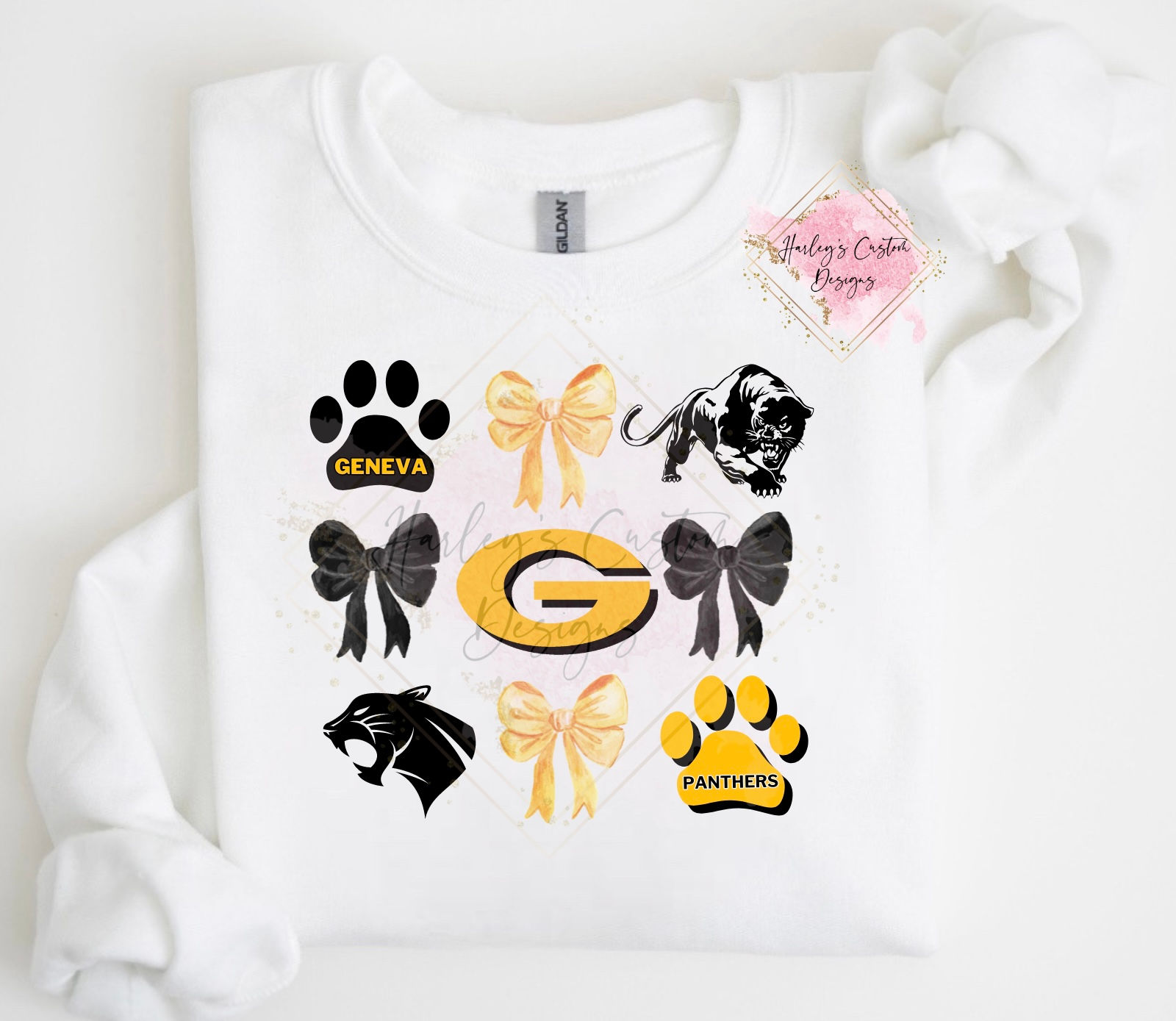 Geneva Coquette Crewneck 