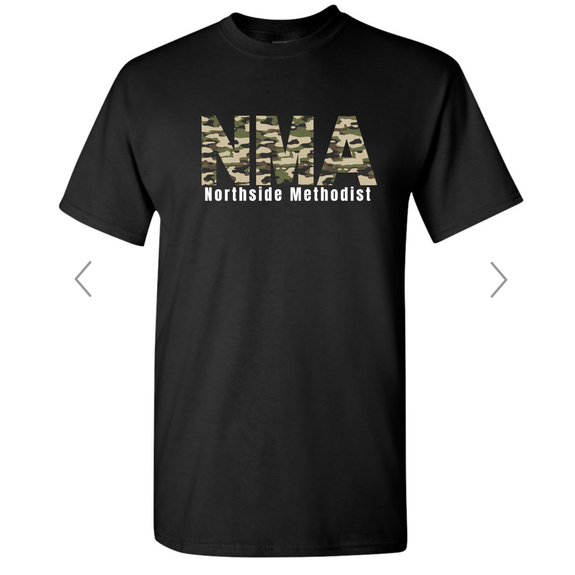 Knights- NMA Camo-Gildan or Comfort Color 