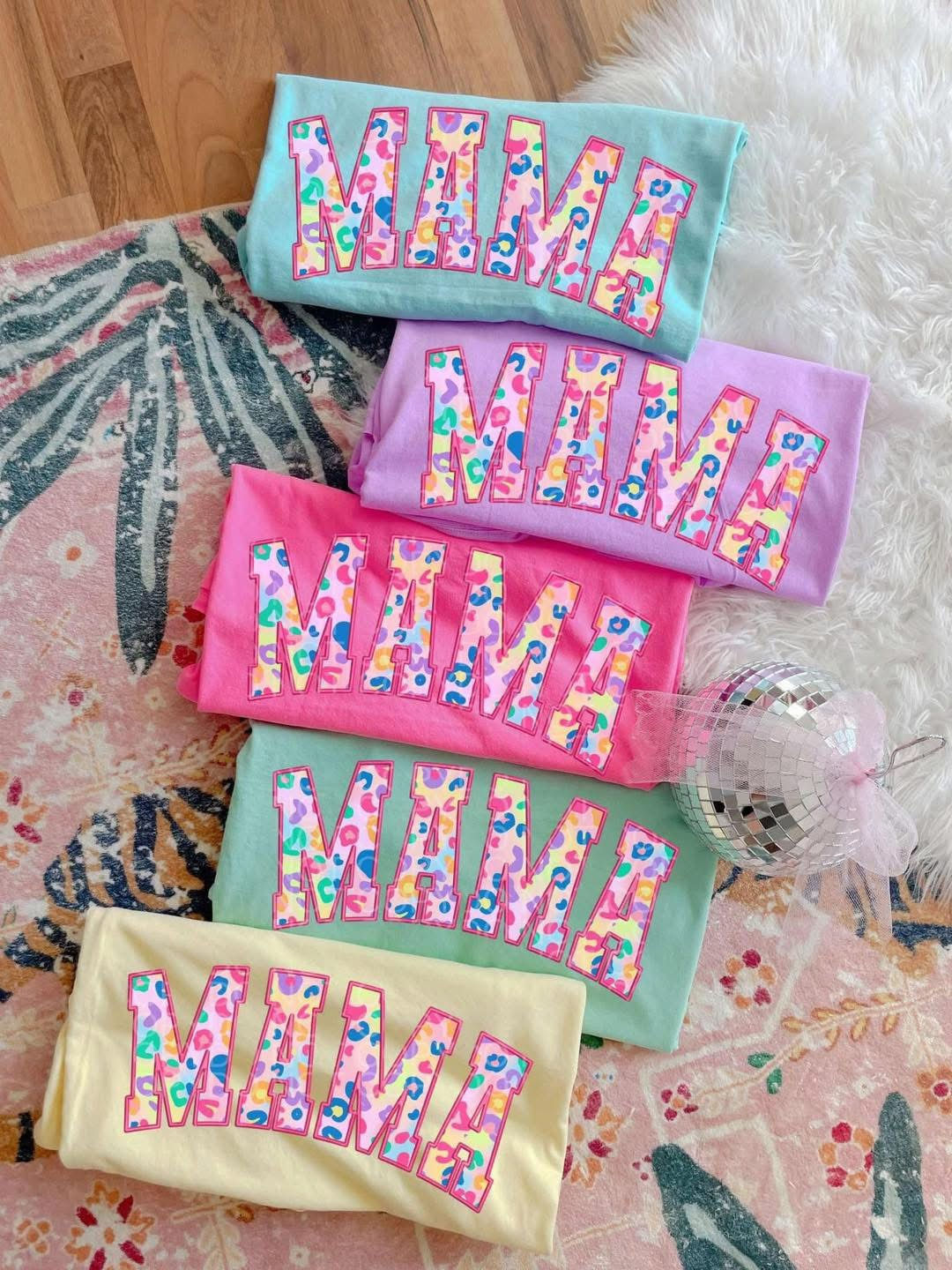 Mama colorful leopard 