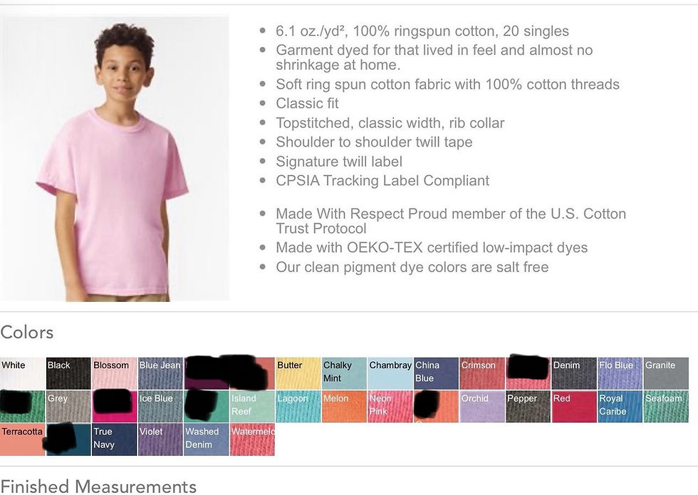 Thumbnail: Custom Mascot Smeary Paint Dots -Gildan or CC 