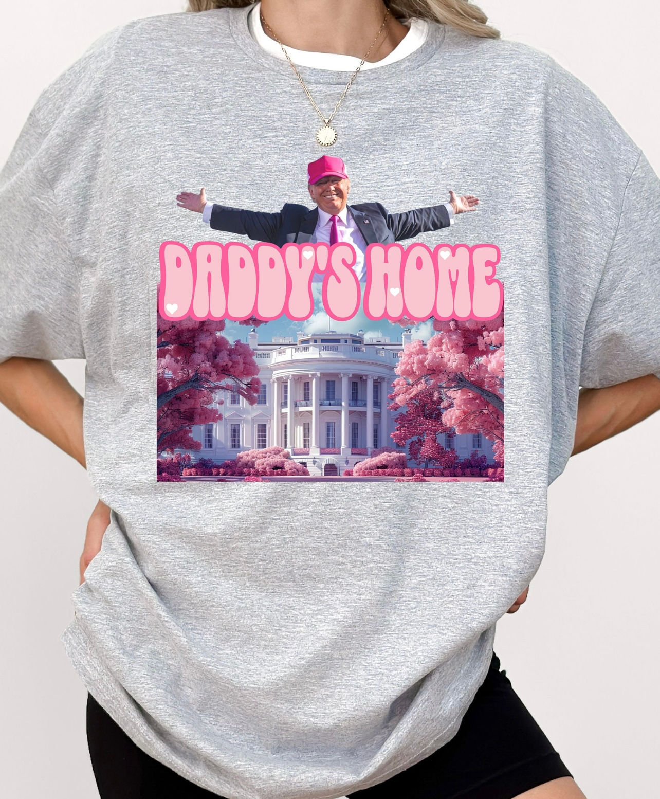 Trump Daddys Home -Gildan or CC  
