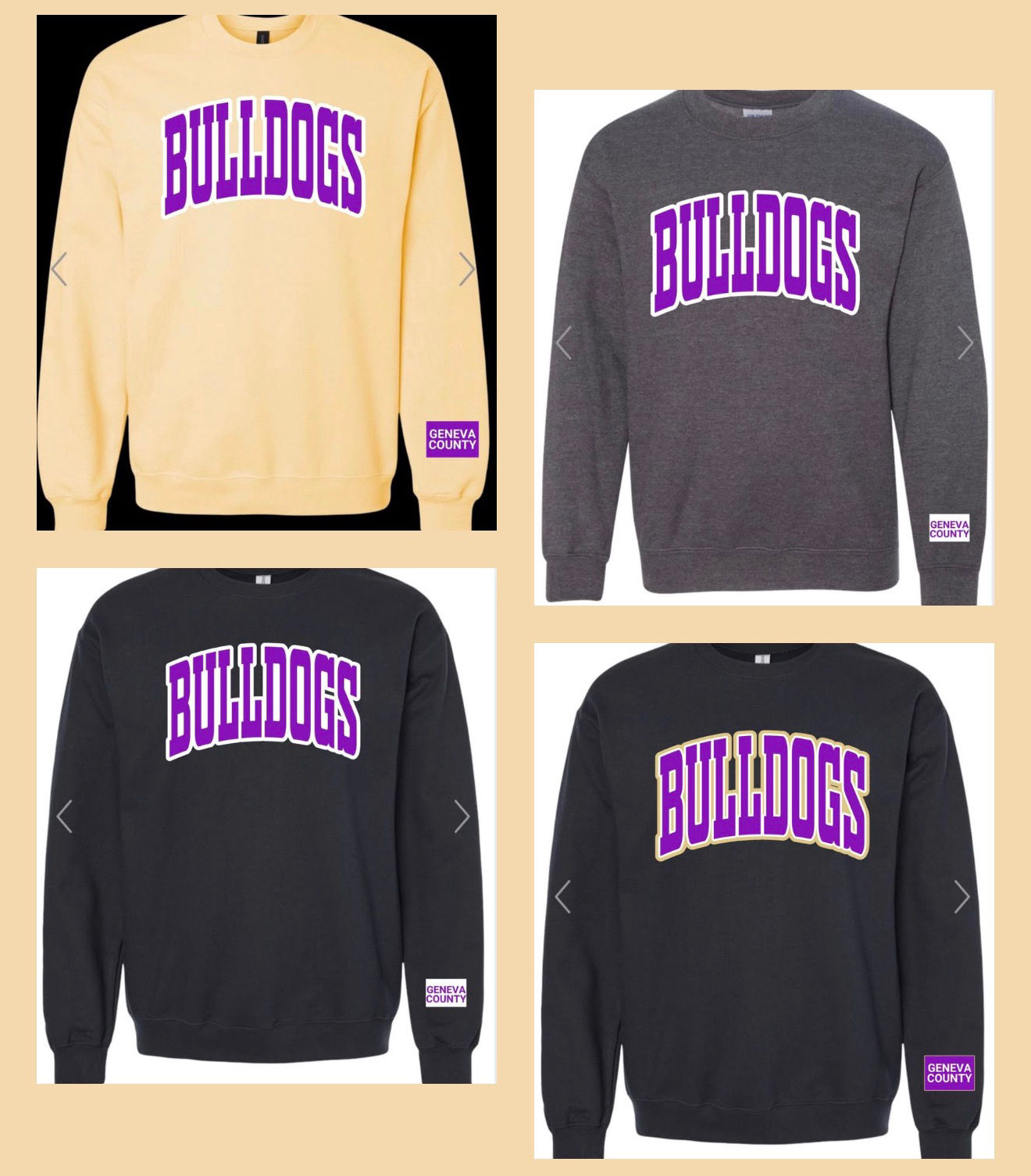 Bulldogs  Geneva County Varsity Curve 