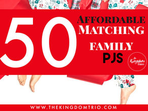 50 Affordable Matching Christmas Pajama Ideas | Festive Family Styles