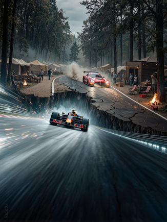 Formula 1 racing at the Nurburgring — (the)MAGAZINE
