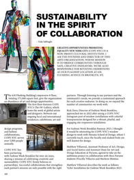 SUSTAINABILITY IN THE SPIRIT OF COLLABORATION