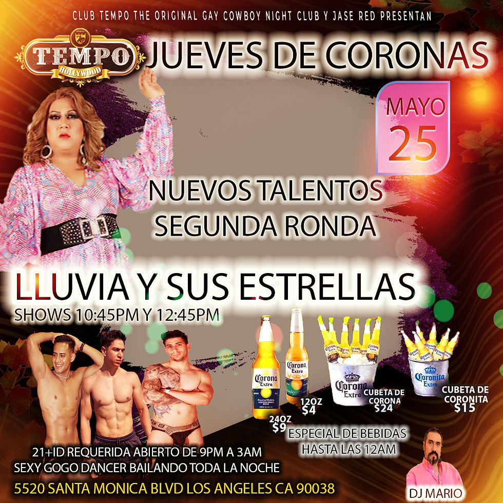 05-25-2023 TEMPO SHOW JUEVES