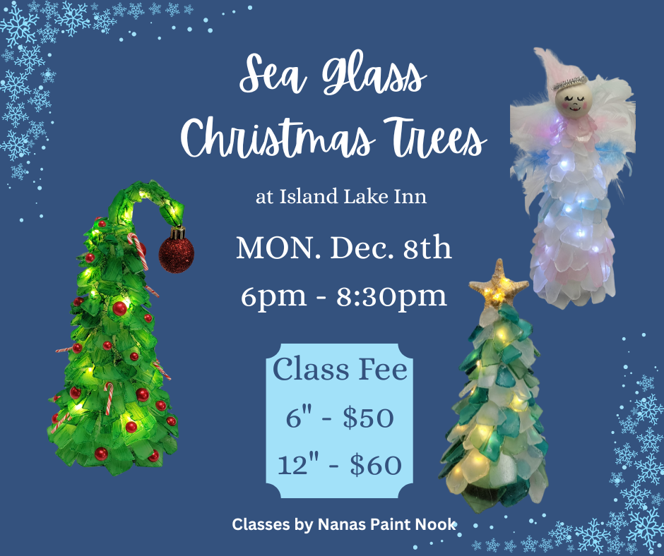 Sea Glass Trees at Island Lake Inn