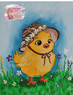 Belle the Spring Chick