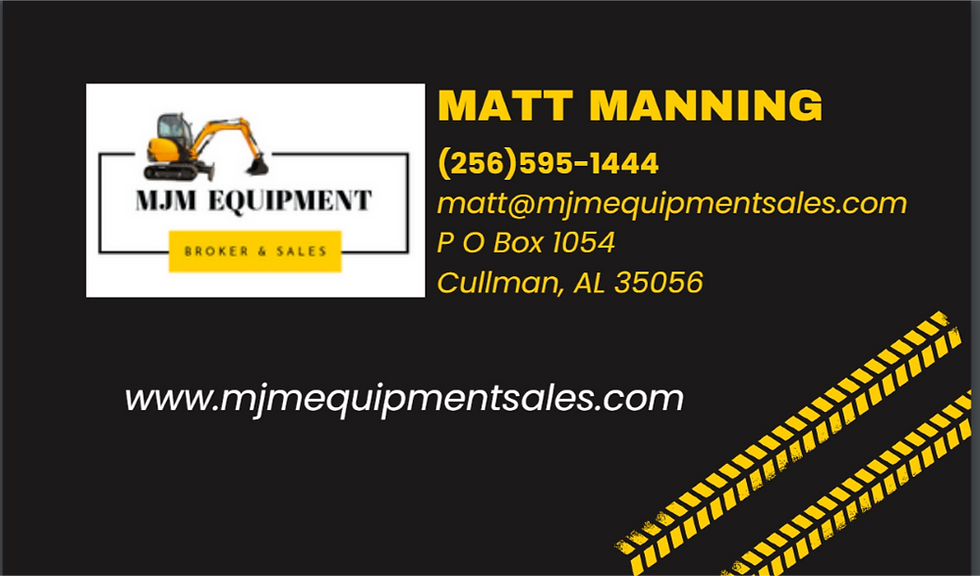 MJM Equipment Sales