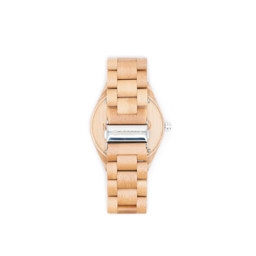 Thumbnail: Wooden watch "BAMBOO" - back