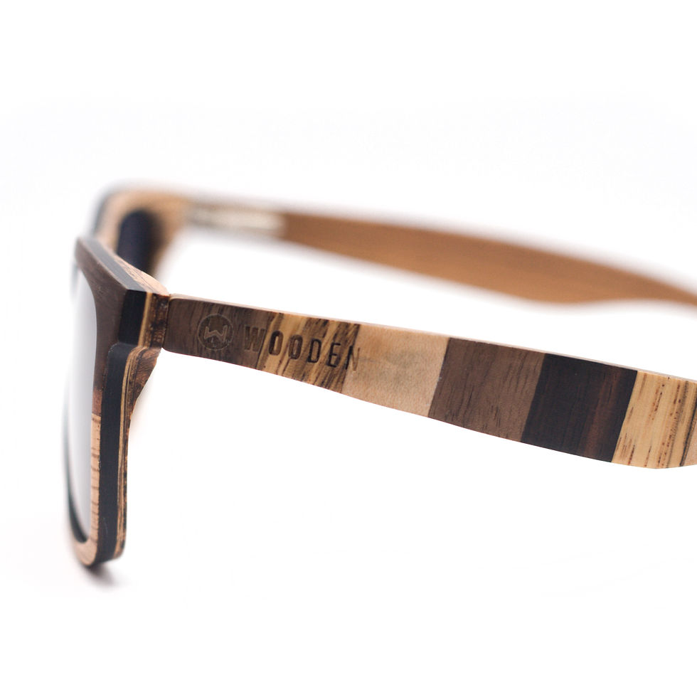 Thumbnail: wooden sunglasses "SKATE"