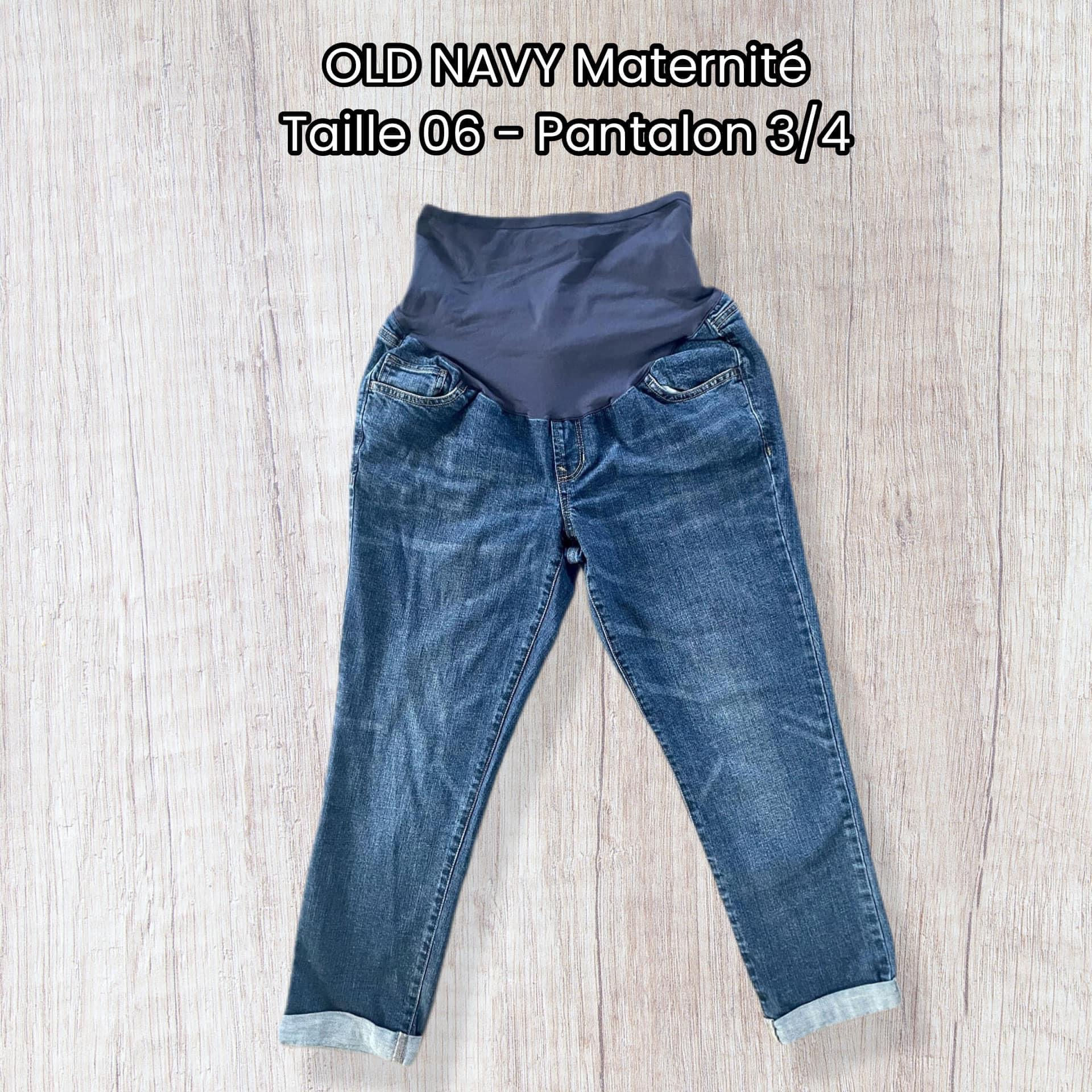 Pantalon 3/4 - Taille 06 - OLD NAVY Maternité