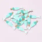 Miniatura: 20pcs 18x5mm Stainless Steel Fish Enamel Charms Pendant Stainless Steel DIY