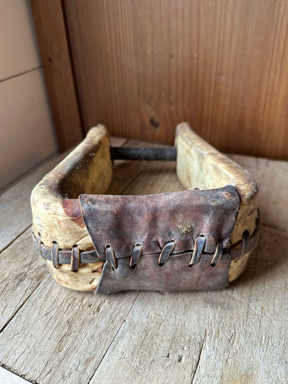 Thumbnail: Authentic Leather Wrapped Stirrup