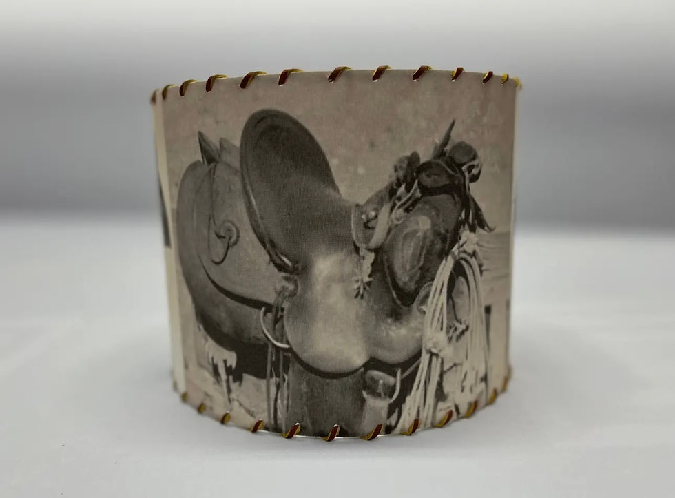 Thumbnail: Saddles Lampshade