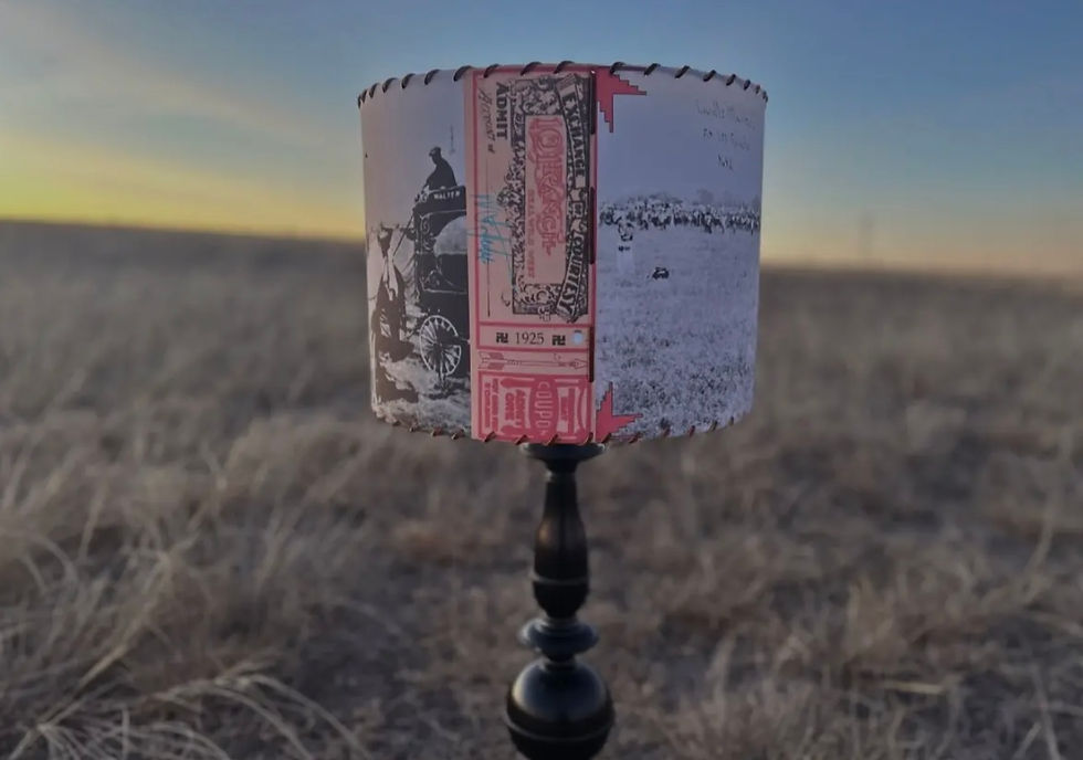 Thumbnail: Cowgirls of the 101 Ranch Lampshade