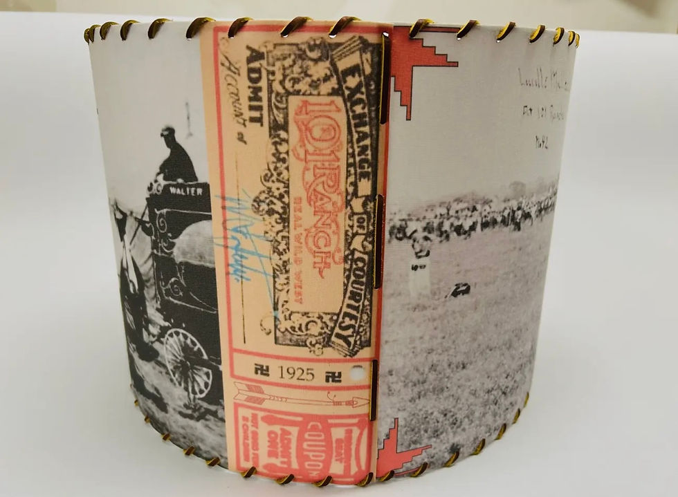 Thumbnail: Cowgirls of the 101 Ranch Lampshade