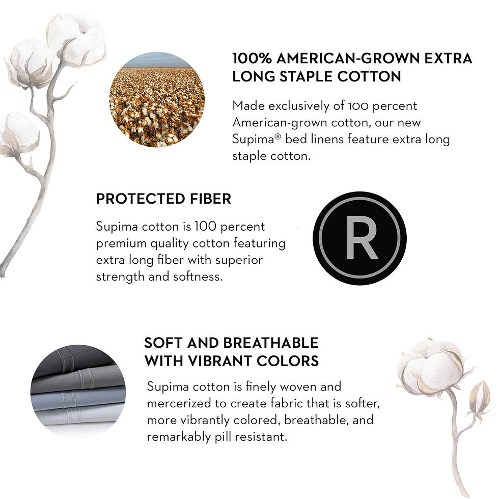 Thumbnail: Natural Supima® Cotton Sheet Set