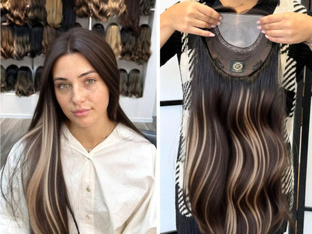 Solutions for thinning hair at Racheli Keren Wig Salon.