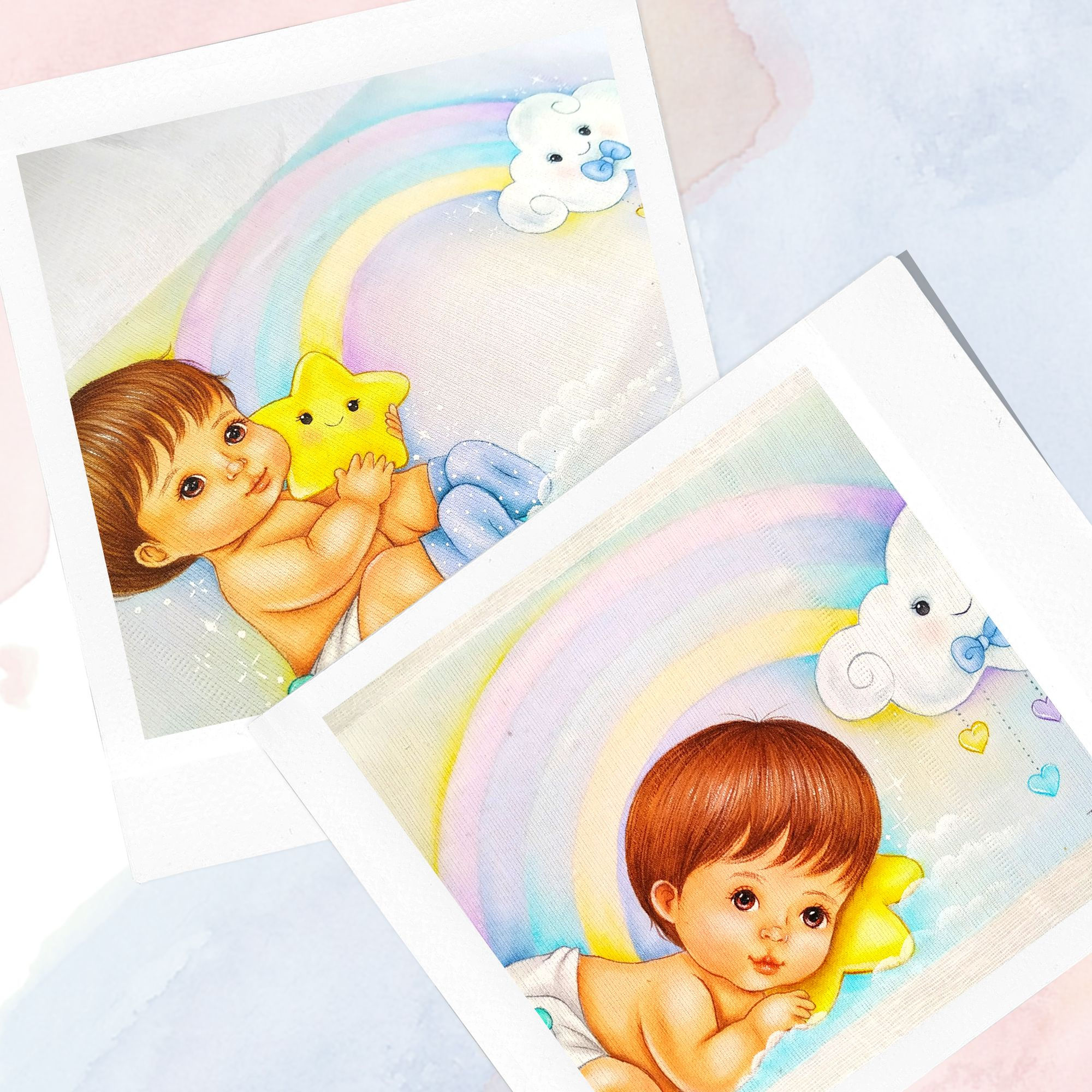 Chuva de amor - Menino - (2 em 1)