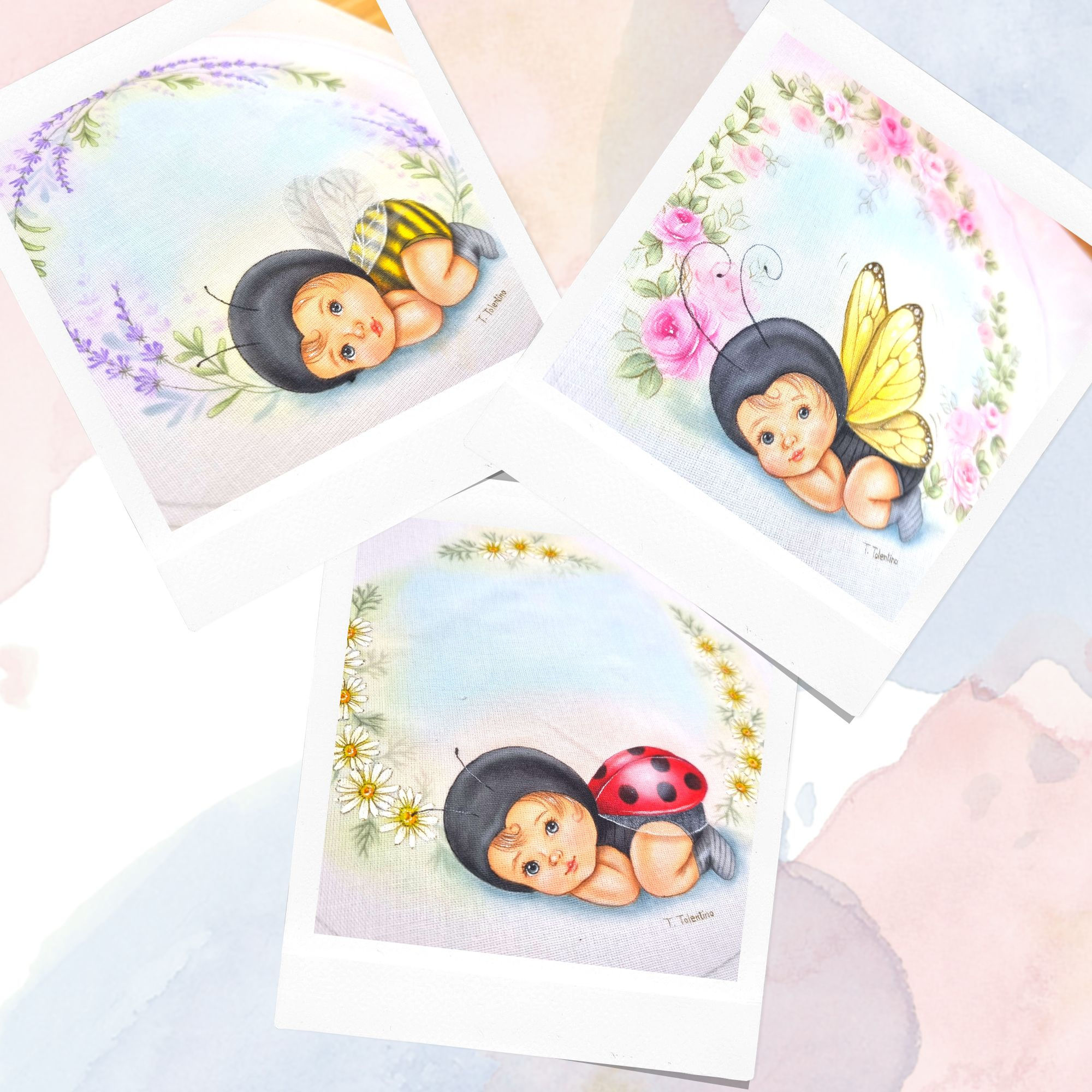 Bebês primavera - (3 em 1)